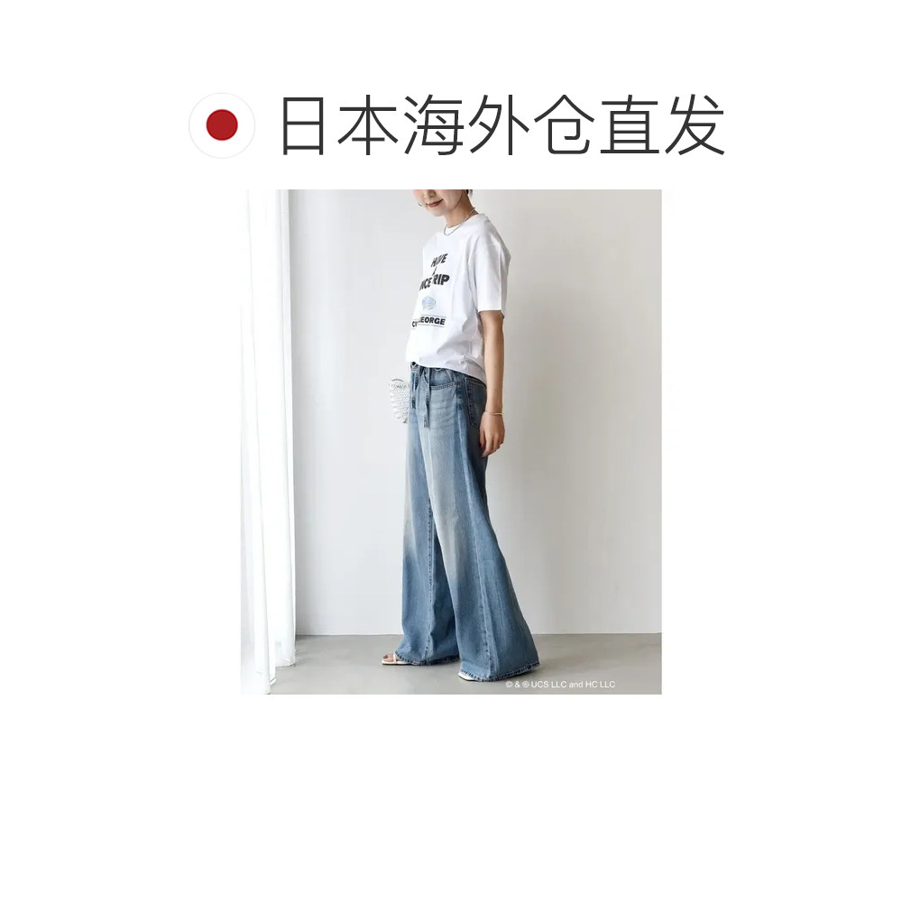 日本直邮SHIPS GOOD ROCK SPEED Curious George TEE 白色
