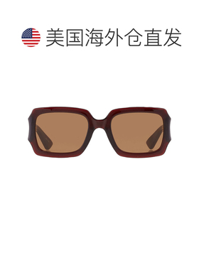 自营Moschino Amber Square Ladies Sunglasses MOS063/S 0C9A/70
