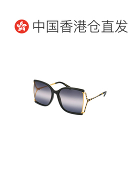 1h可退 香港直邮GUCCI 女士眼镜 GG0592S002 AW2021 黑色 GUCCI W