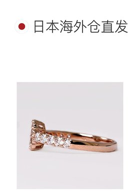 日本直邮(ber-ed-0245) 戒指 钻石 环圈 中心石 0.3 克拉 侧石 0.