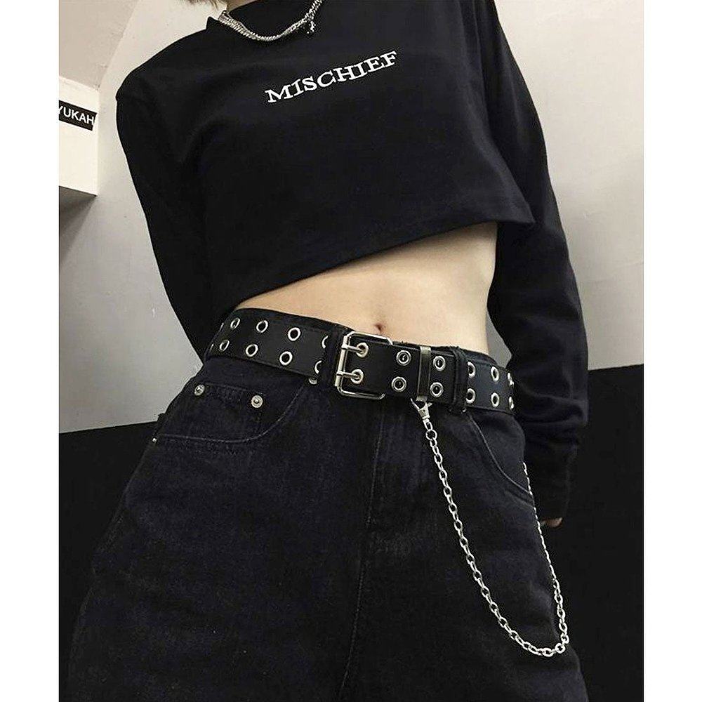 日本直邮florge 可拆卸链条双锁粗款朋克腰带 FL8218EW010714,淘宝优惠券,粉丝福利购,淘宝优惠卷