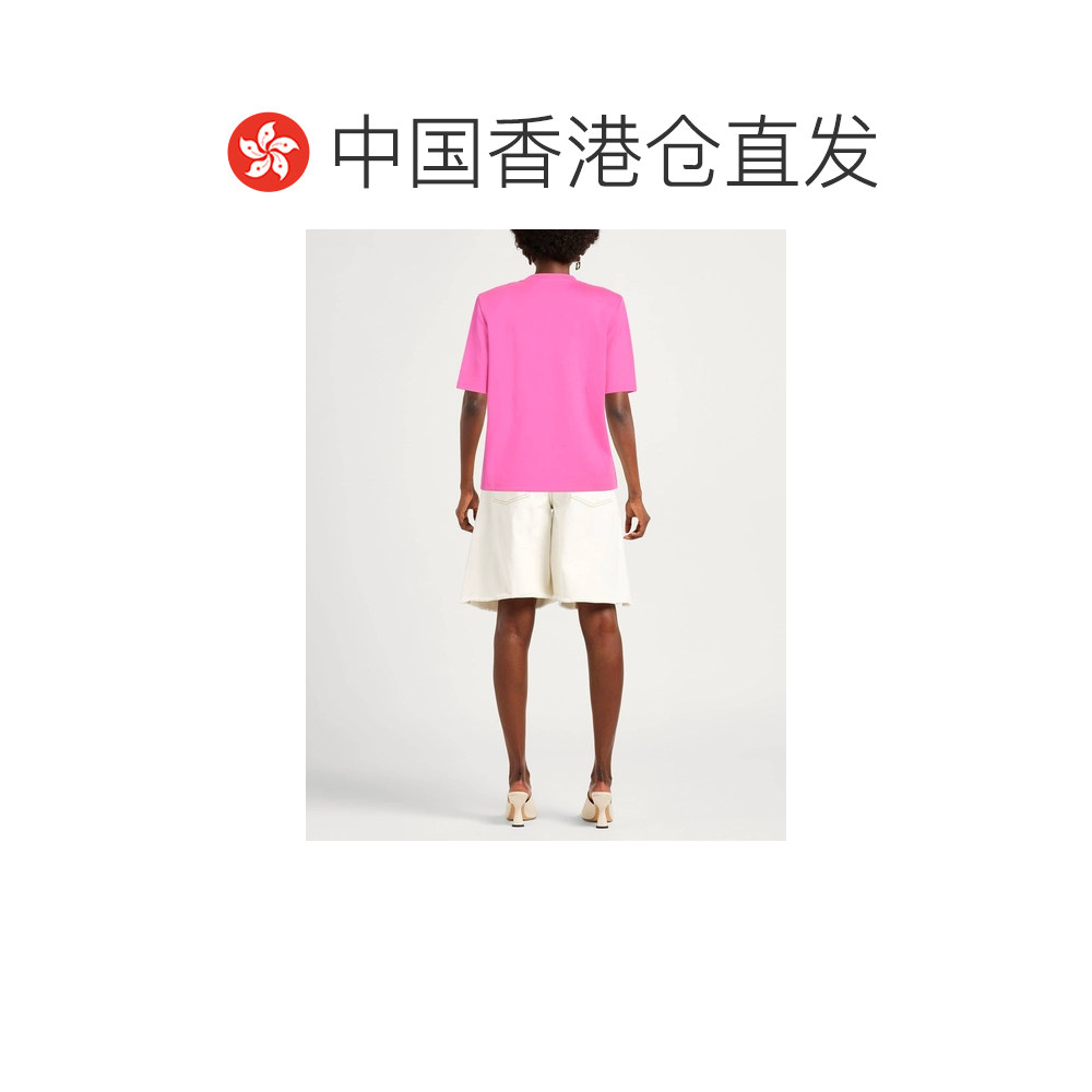 1h可退 香港直邮The Attico 女士 T恤 pink粉色 舒适时尚,淘宝优惠券,粉丝福利购,淘宝优惠卷