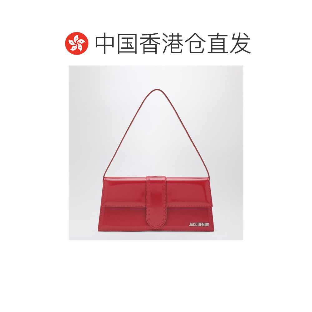 1h可退 香港直邮Jacquemus 女士 Le Bambino 长款漆皮红色包包 BA,淘宝优惠券,粉丝福利购,淘宝优惠卷