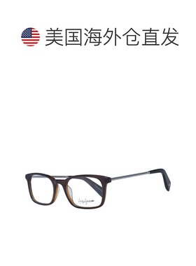 自营yohji yamamoto山本耀司中性款眼镜架-棕色 美国奥莱直发