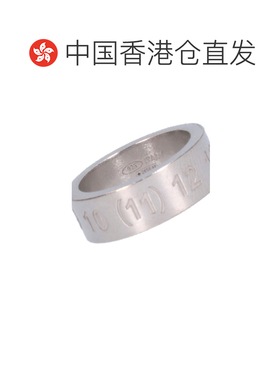 香港直邮Maison Margiela 25FW 徽标数字雕刻戒指 Men
