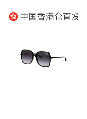 香港直邮GUCCI 女士太阳镜 GG0544S007 SS2025 黑色 几何太阳镜