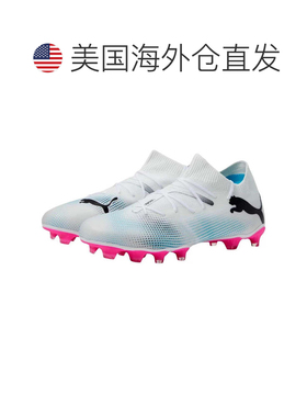 自营Men's Puma Future 7 Match FG/AG 107715-01 White Pink Foo