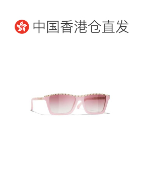 1h可退 香港直邮CHANEL 女士眼镜 CH5548Q17338H CO 粉红色 全框