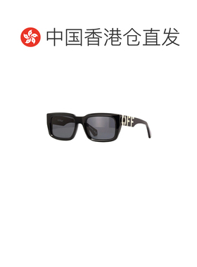香港直邮OFF-WHITE 男士太阳镜 OERI125HAYS1007 SS2024 黑色