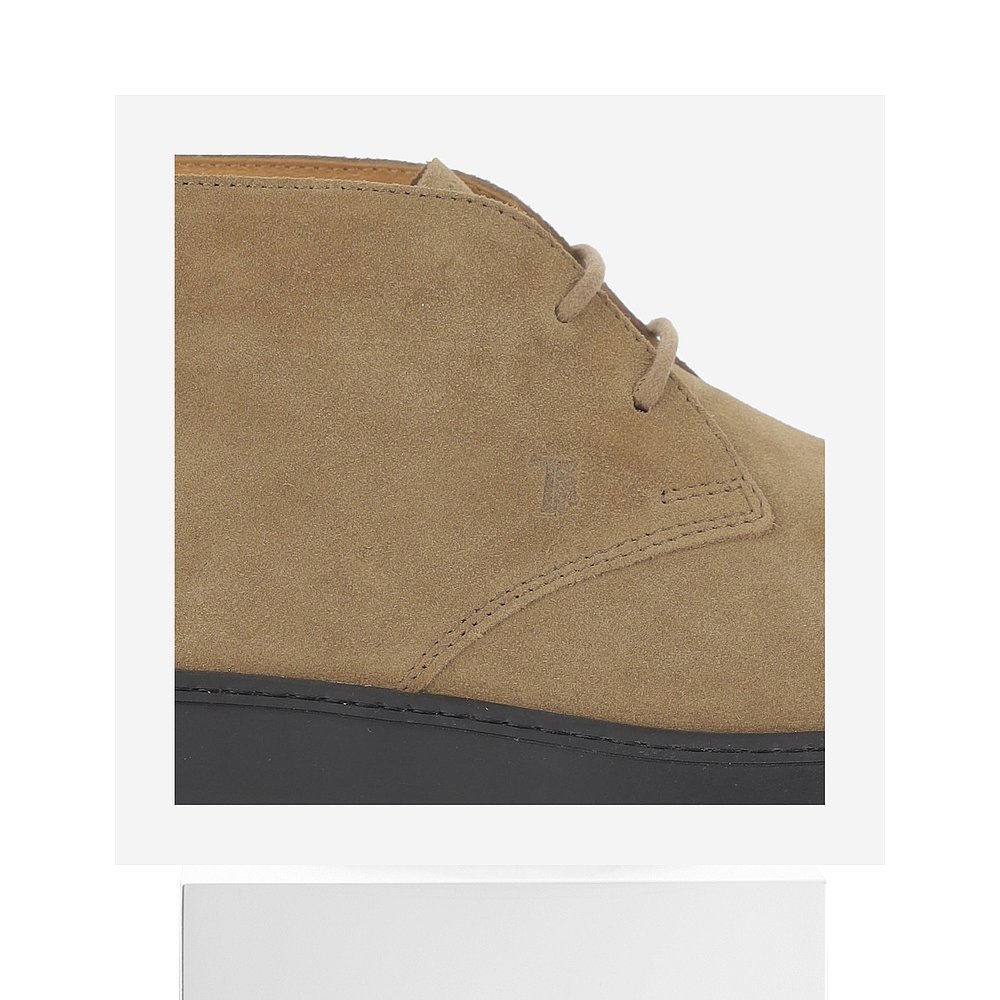 1h可退 TOD'S 男士运动鞋 XXM84L00D80RE0S415 AW2025 浅棕色男鞋 - 图3