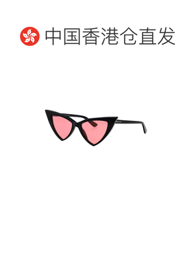 香港直邮ALEXANDER MCQUEEN 女士太阳镜 AM0518S003 CO 黑色