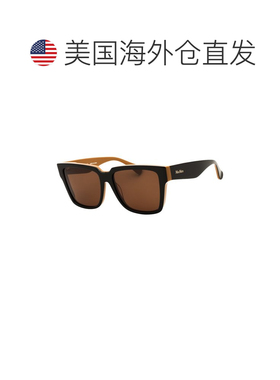 自营Max Mara女士MM0078 57mm太阳镜-棕色 美国奥莱直发