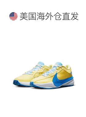 自营Men's Nike Zoom Freak 5 DX4985-700 Sneaker Yellow Blue B