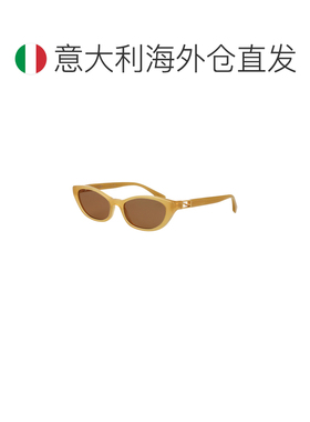 欧洲直邮FENDI 女士太阳镜 FE40224I45E SS2026 黄色 BAGUETTE