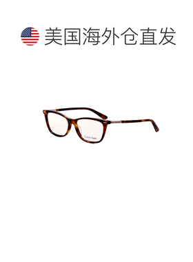自营Calvin Klein Men's 53 mm Brown Sunglasses - havana 美国