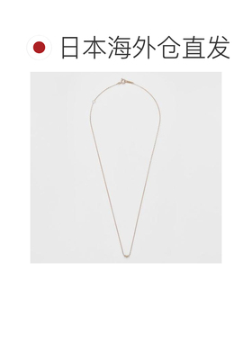 日本直邮agete WEB K10钻石项链 粉金