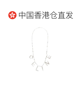 香港直邮奢淘 Celine 银色黄铜项链 男