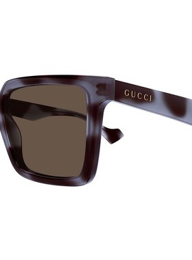 Gucci 古驰 男士 几何框太阳镜 GG1540S grey灰色 舒适时尚