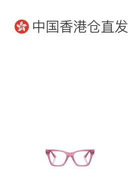 香港直邮VERSACE 女士太阳镜 VE3341U5421 CO 粉红色 徽标平光镜