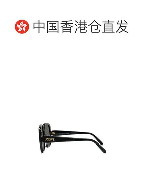 1h可退 香港直邮LOEWE 女士眼镜 LW40134U01A CO 灰色 徽标方框太