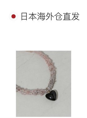 1h可退 日本直邮官方授权 SMELLY 爱心装饰针织项链式颈圈配饰