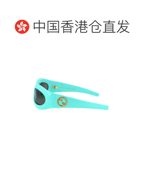 自营GUCCI 女士眼镜 GG1247S006 AW2025 古驰绿色太阳镜配饰