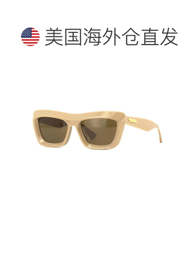自营bottega venetaBV1283S 003棕色/棕色-棕色 美国奥莱直发配饰