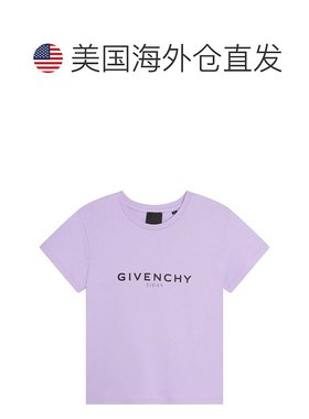 givenchy紫色徽标 T 恤 - 紫色 【美国奥莱】直发