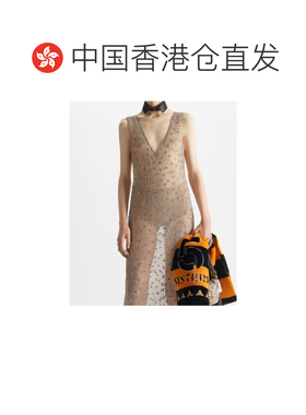 Fendi 皮革项圈 7AS563B1YG