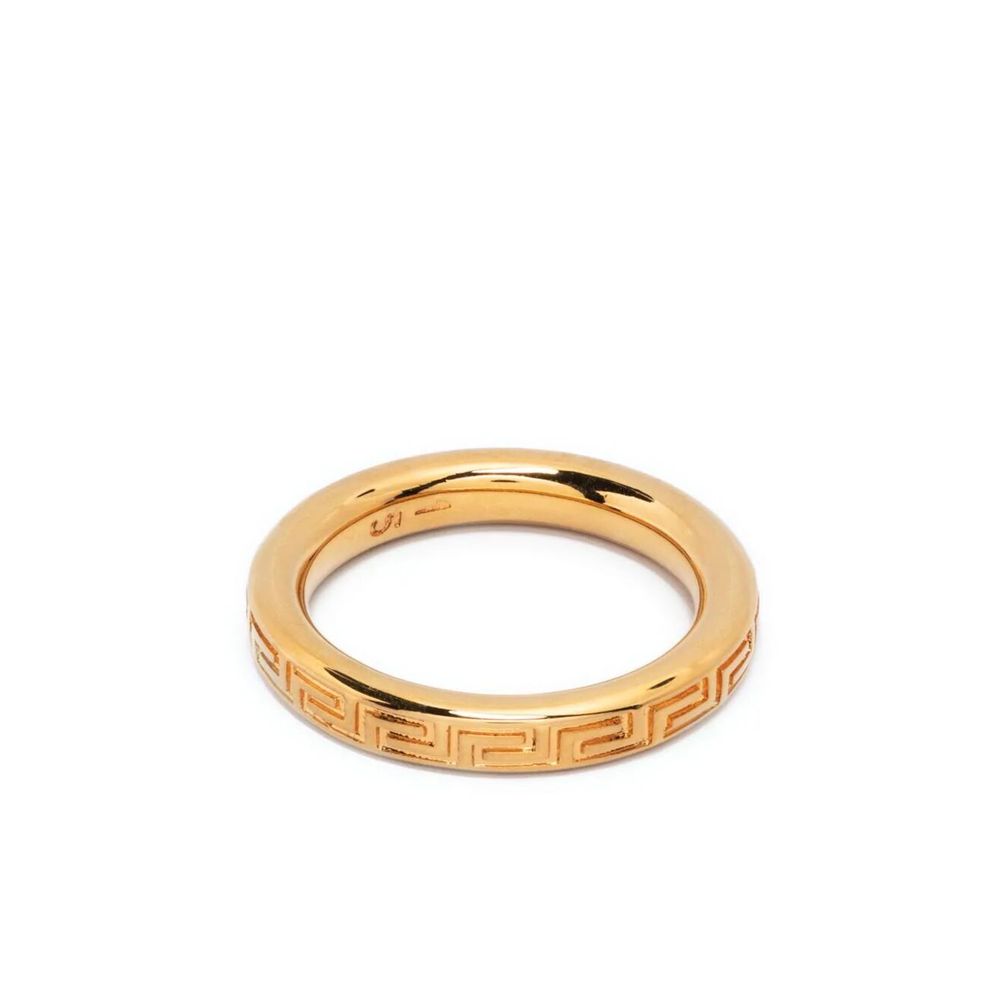 Hong Kong direct mail VERSACE men's ring DG56785DJMT3J000 SS202 can be refunded within 1 hour after payment