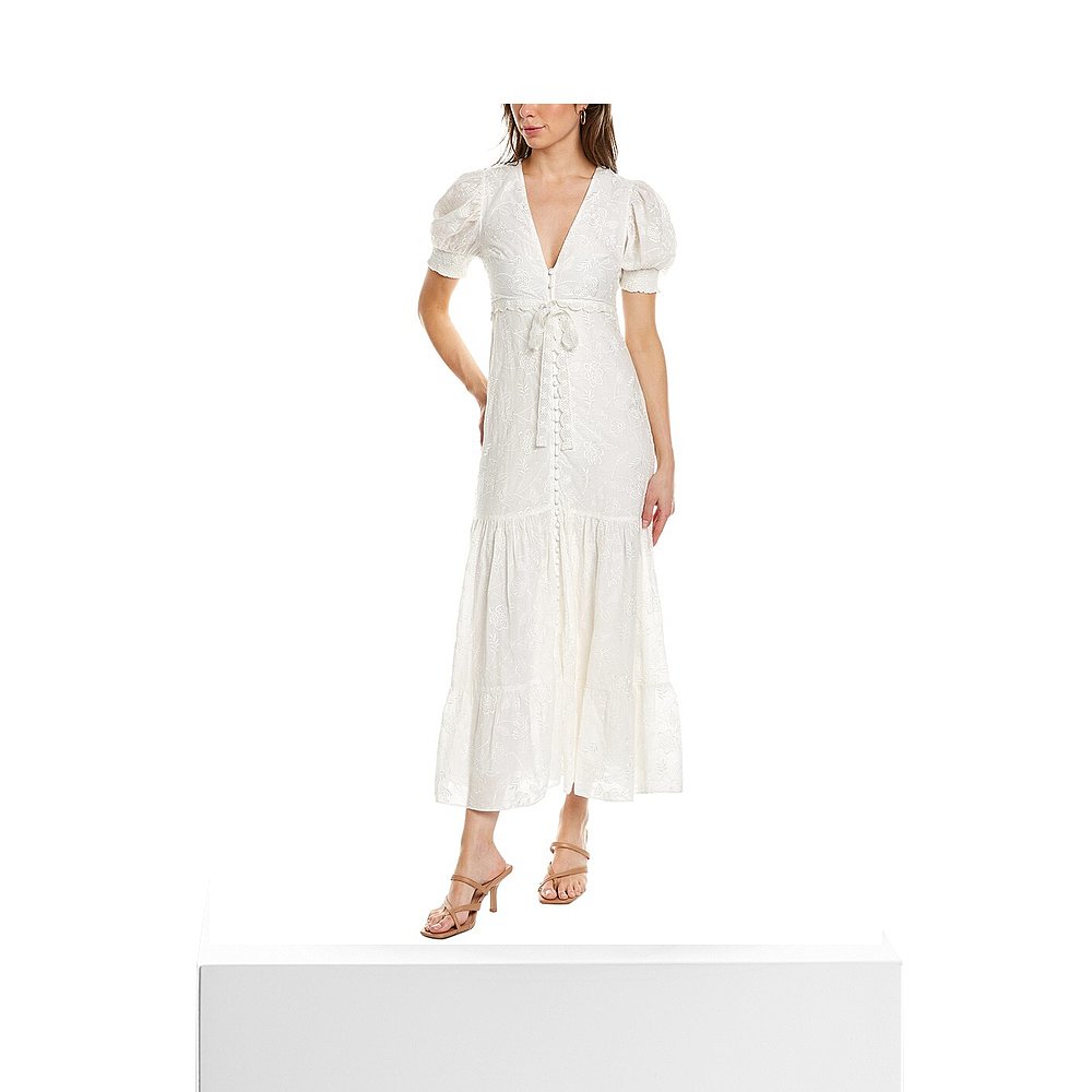 alice + olivia Stori Midi Dress white 【美国奥莱】直发 - 图3