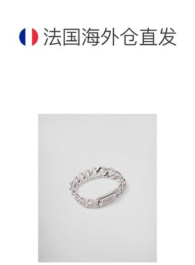 【99新未使用】欧洲直邮PRADA(普拉达) 男士Crystal Logo Jewels