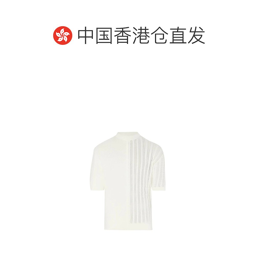 香港直邮JACQUEMUS 男士T恤 245KN4232379110OFFWHITE - 图1