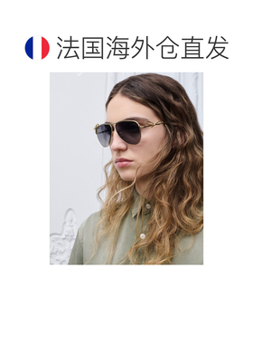 自营1h可退 欧洲直邮Dior迪奥 Bow A1U 女士灰色渐变飞行员太阳镜