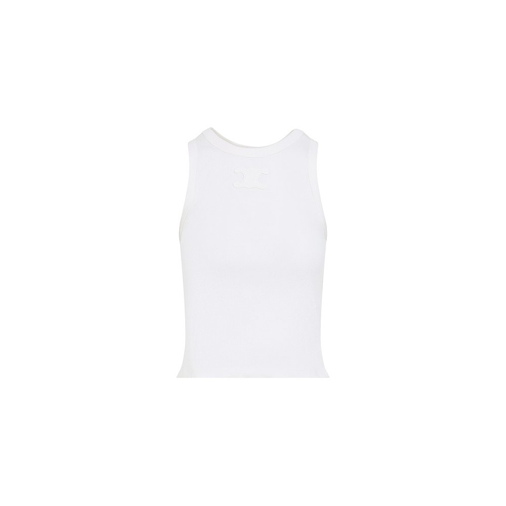 香港直邮CELINE 女士背心吊带 2X45N2P3301OW - 图0