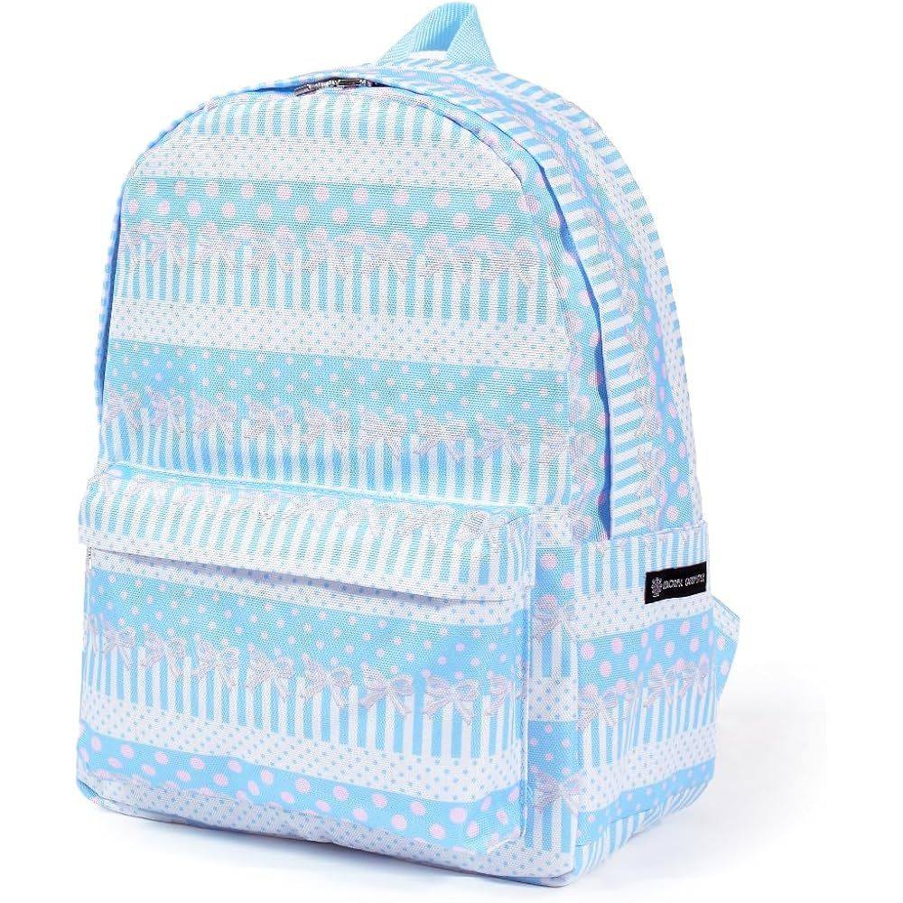 【日本直邮】CCS 防水双肩包 波点蕾丝蓝 NM803000,淘宝优惠券,粉丝福利购,淘宝优惠卷