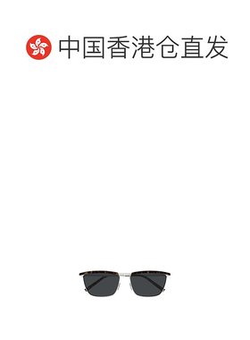 香港直邮SAINT LAURENT 男士太阳镜 SL795002 AW2025 黑色 矩形太