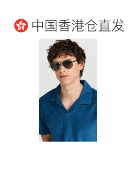 1h可退 香港直邮Prada 普拉达 女士 飞行员太阳眼镜 metal金属色
