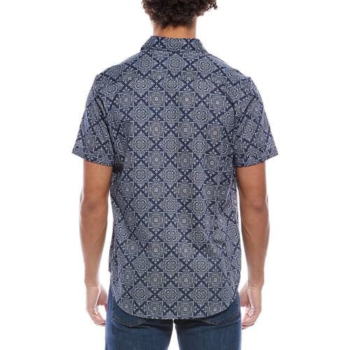 自营Robert Graham Finmere Shirt - blue 美国奥莱直发 - 图2