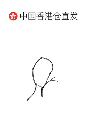 1h可退 香港直邮OUR LEGACY 男士项链 A2258SFL SS2025 黑色 绳结
