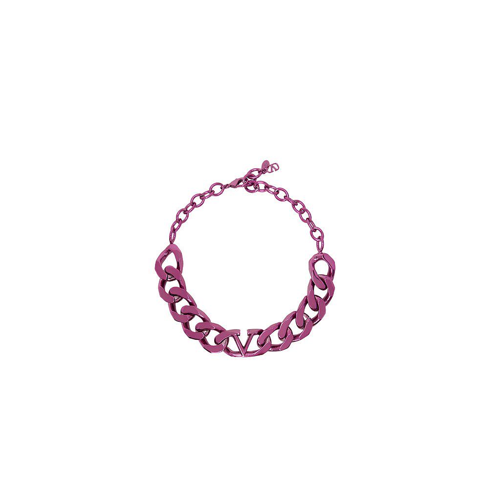香港直邮VALENTINO 女士手链手镯 1W0J0Q32ZLQUWT AW2022 粉红色 - 图0