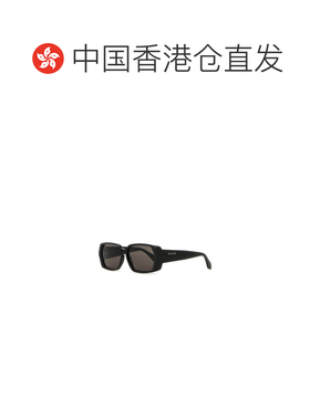 香港直邮ALAIA 女士眼镜 AA0082S001051 AW2024 黑色 几何框架太