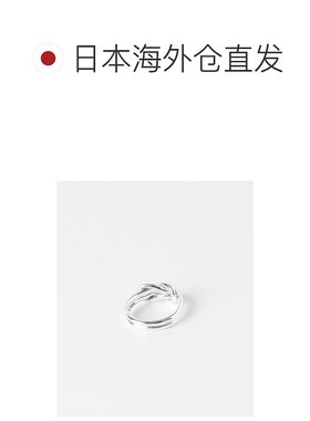 1h可退 日本直邮XOLO 男士 结绳设计 简约戒指 银925材质 手工制