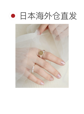 1h可退 日本直邮GIGI 女士 18K金镶银Artemis印章戒指 2509191000