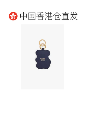 香港直邮GANNI甘尼女士钥匙扣 【付后1h可退】钥匙圈挂件包挂扣环