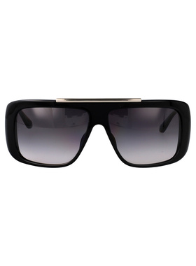 1h可退 潮奢 mcqueen 亚历山大 麦昆 女士 全框太阳镜 AM0492S