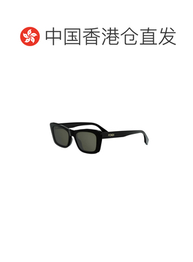 1h可退 香港直邮FENDI 几何太阳镜 Men crov配饰