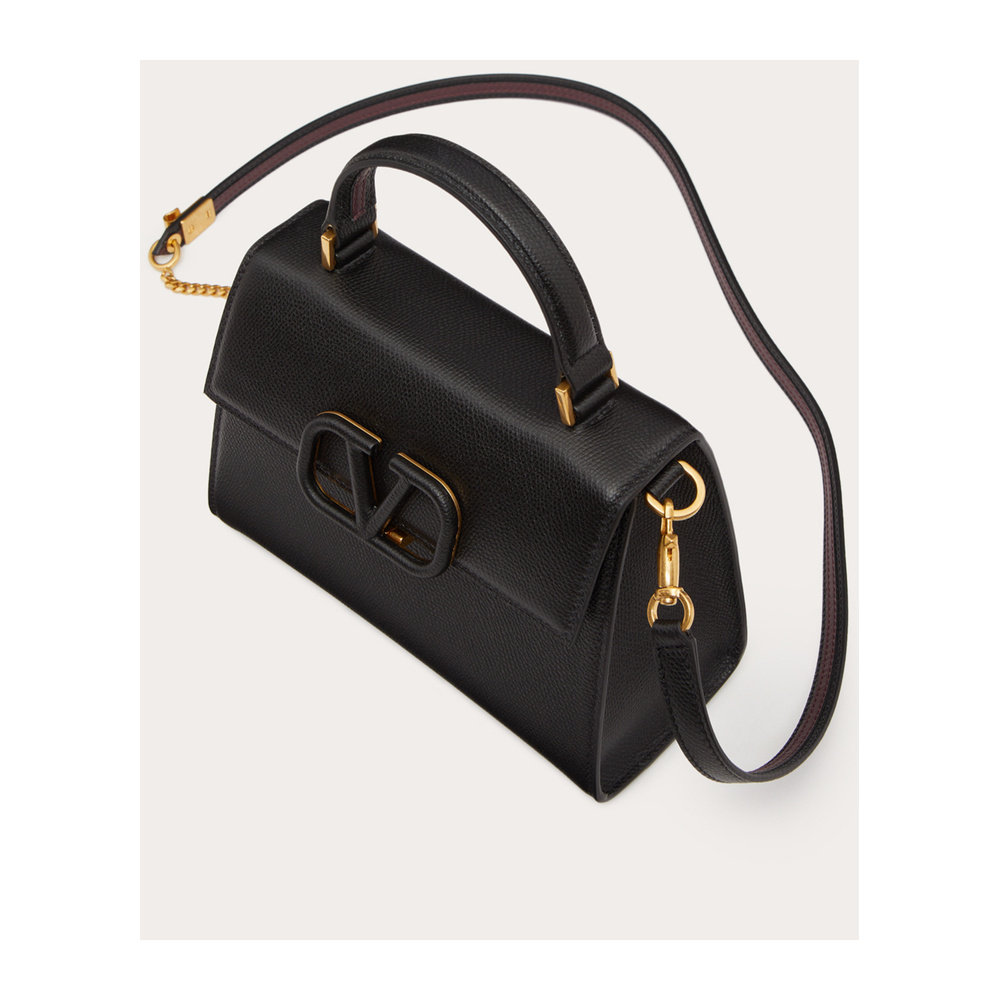 1h可退 香港直邮VALENTINO VSLING 小号粒面小牛皮手提包 Women c,淘宝优惠券,粉丝福利购,淘宝优惠卷