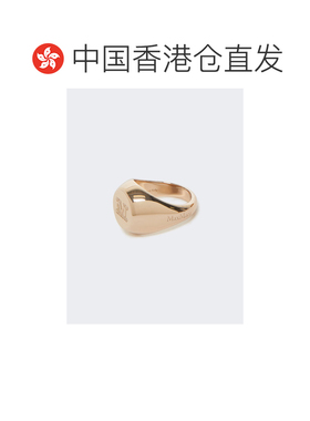 香港直邮MAX MARA 女士饰品 4756215106001 AW2025 金色 属骑士戒