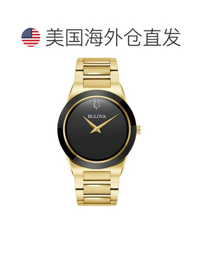 自营Bulova Men's Millennia 41mm Quartz Watch - gold 美国奥莱